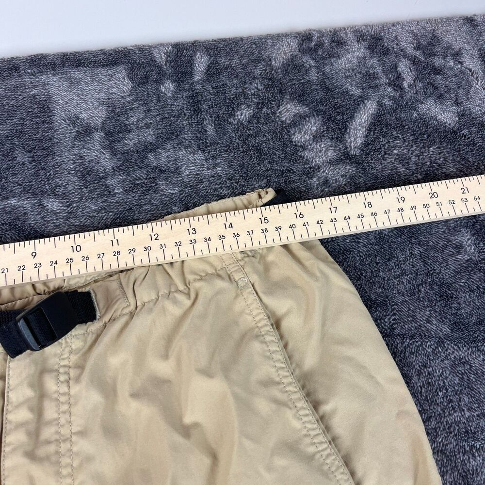 Vtg Patagonia Go II Zip Off Pants Beige Nylon Men's M Belted Cargo Zip Ankle - Picture 5 of 11
